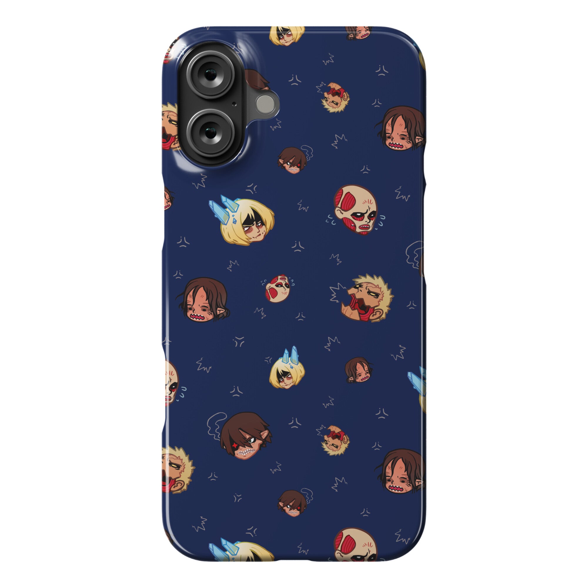 Attack on Titan Heads Phone Case
