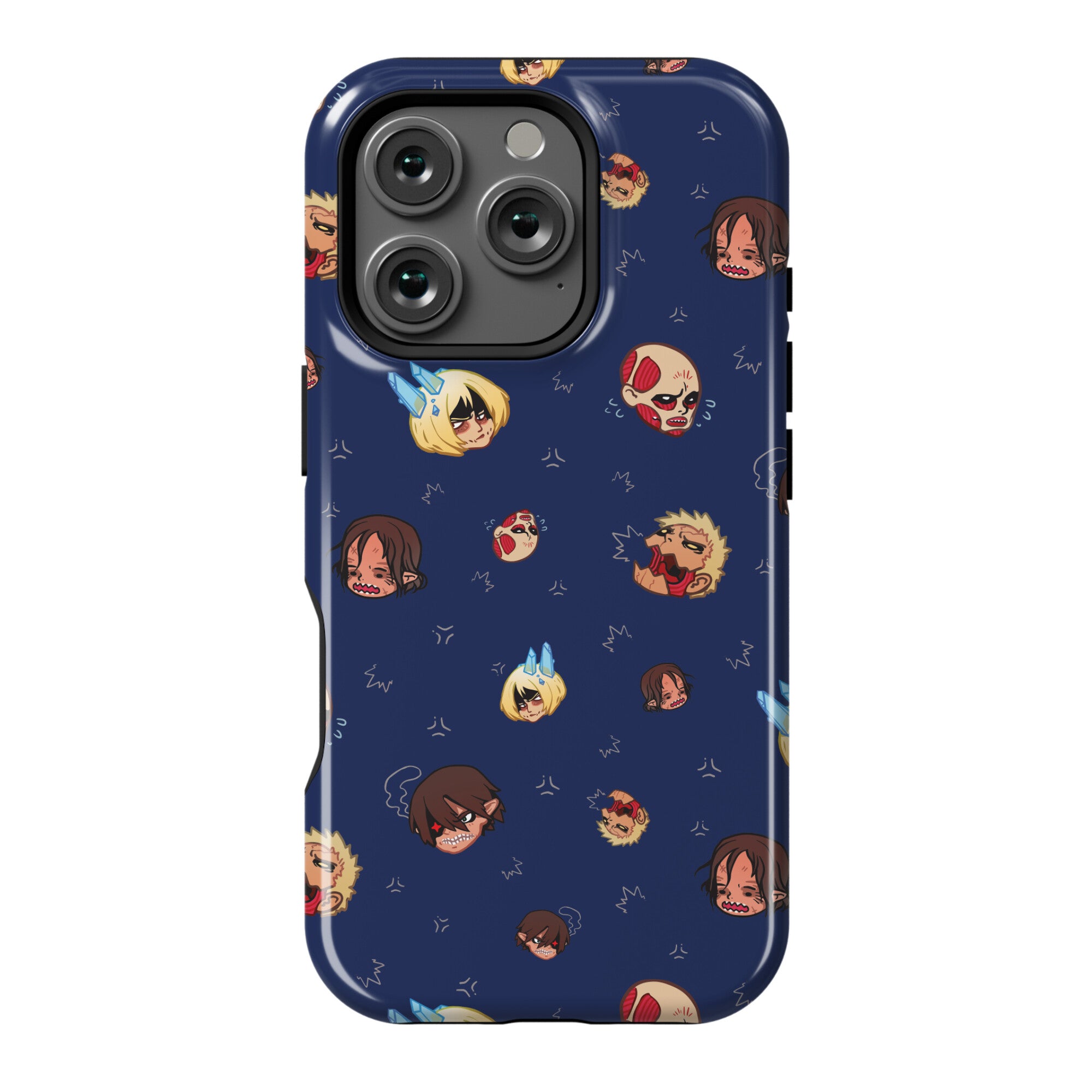 Attack on Titan Heads Phone Case