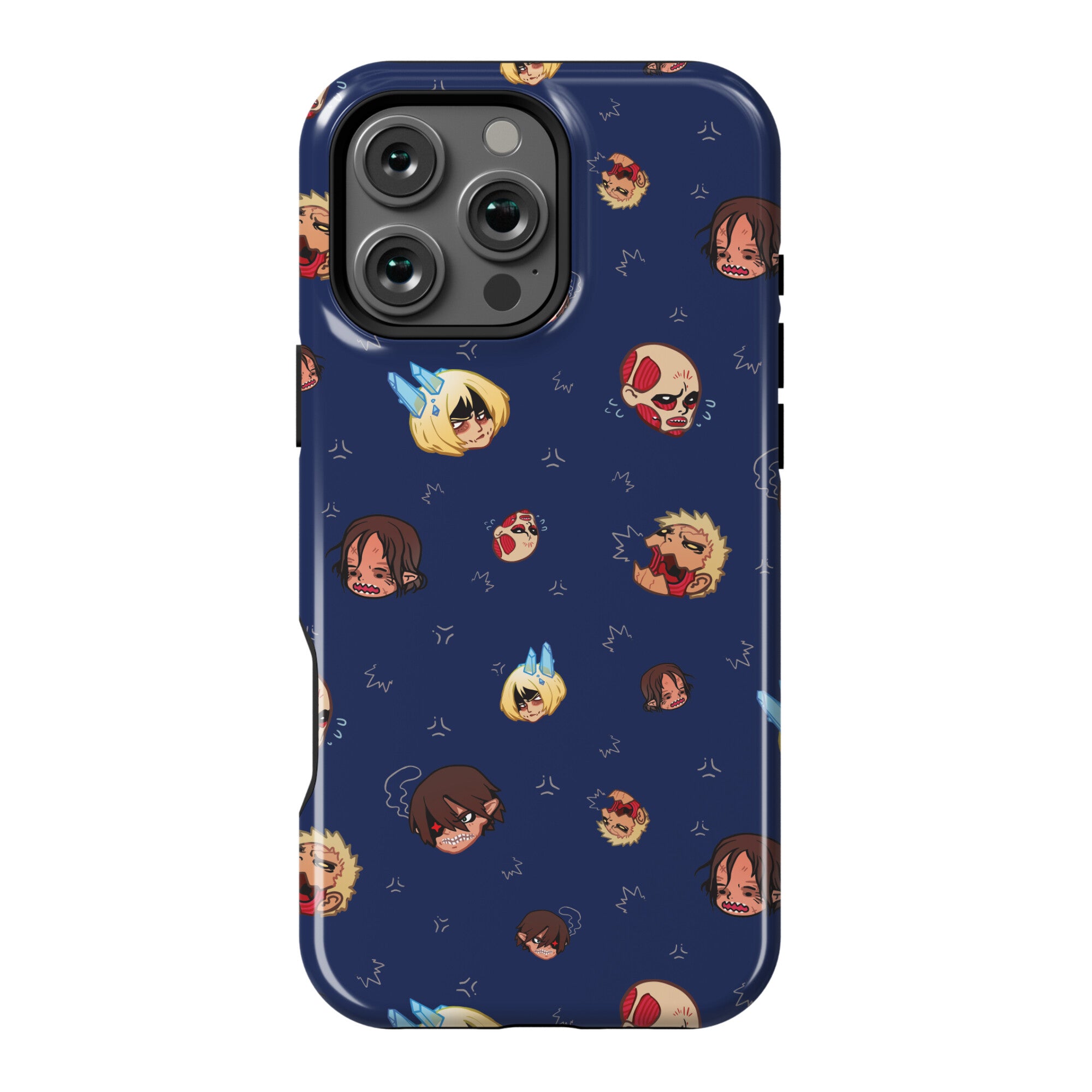 Attack on Titan Heads Phone Case