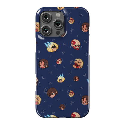 Attack on Titan Heads Phone Case