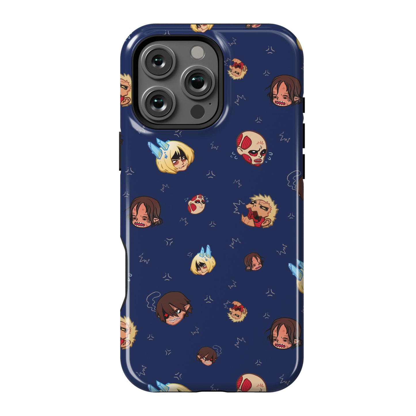 Attack on Titan Heads Phone Case