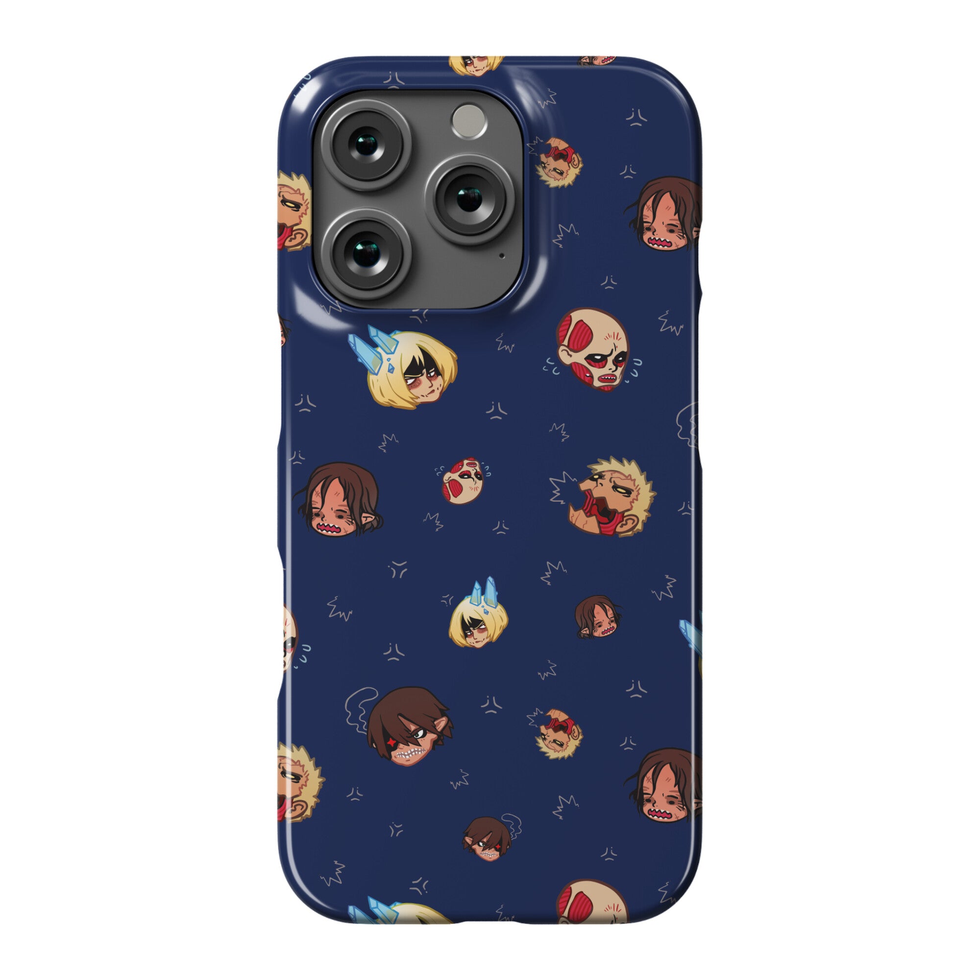 Attack on Titan Heads Phone Case
