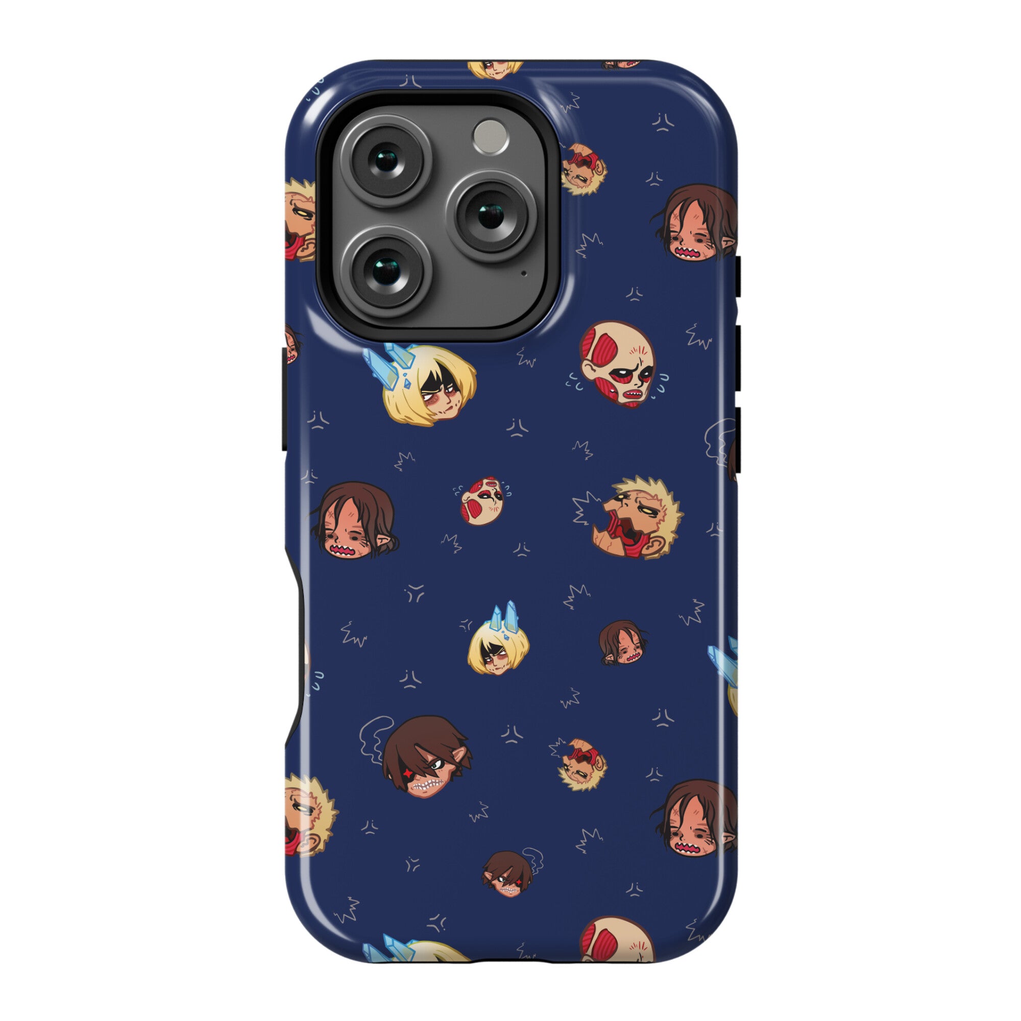 Attack on Titan Heads Phone Case