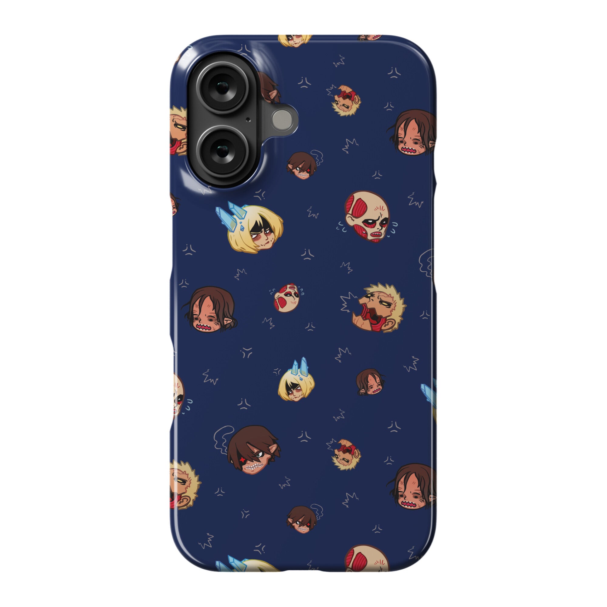 Attack on Titan Heads Phone Case