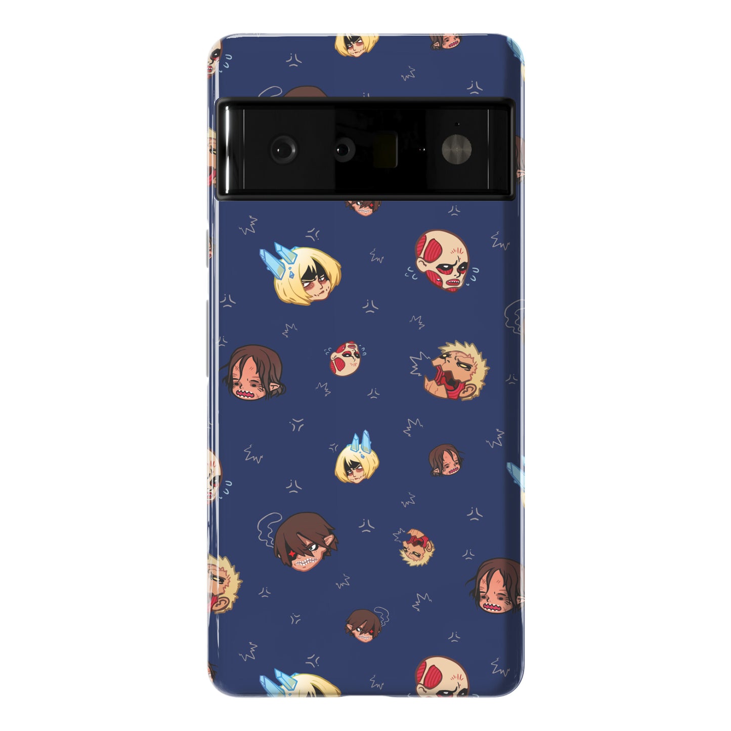 Attack on Titan Heads Phone Case