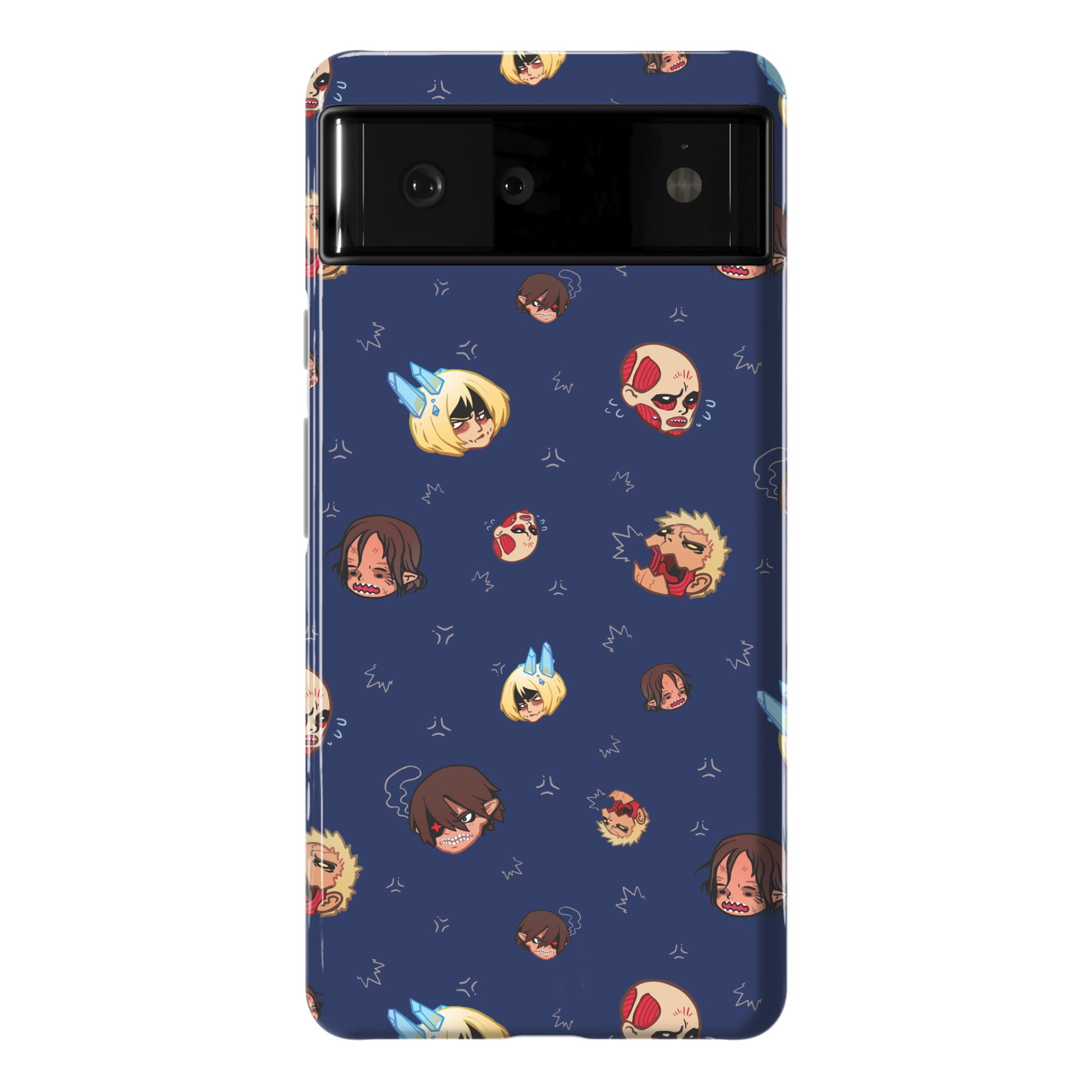 Attack on Titan Heads Phone Case
