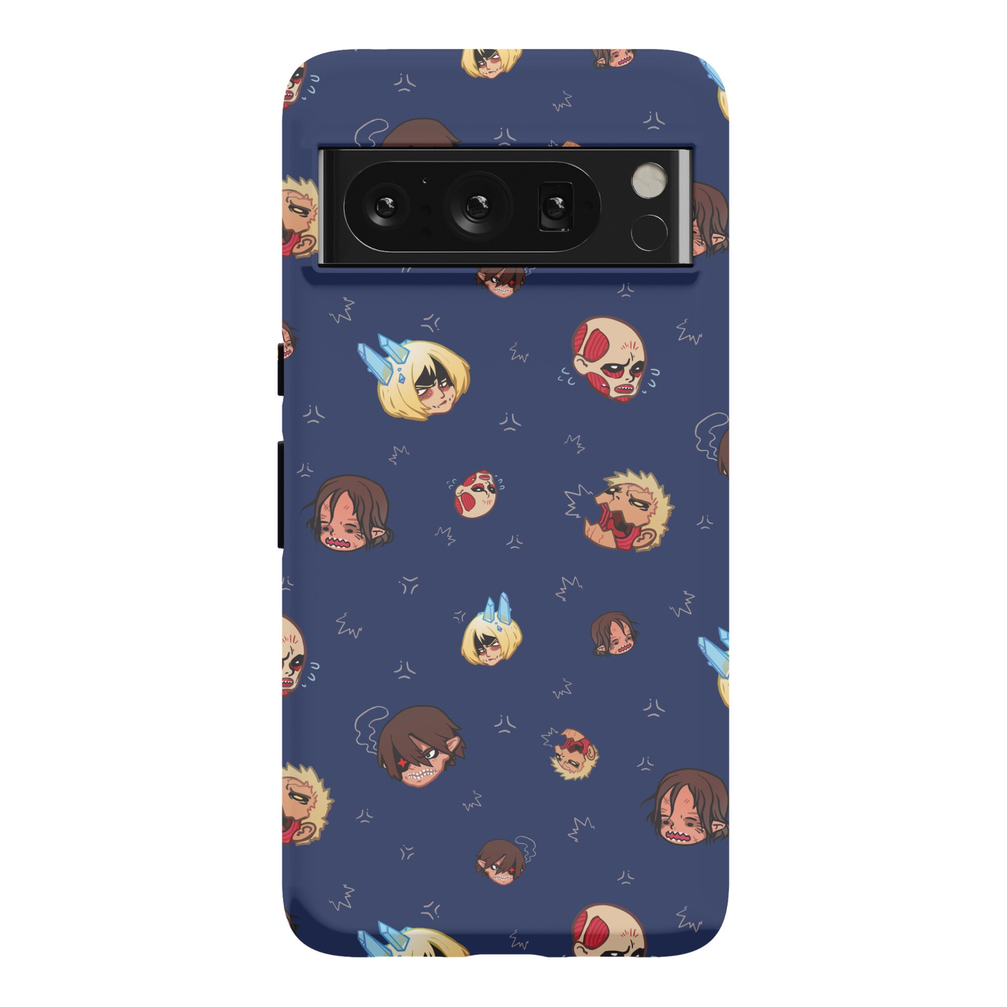 Attack on Titan Heads Phone Case