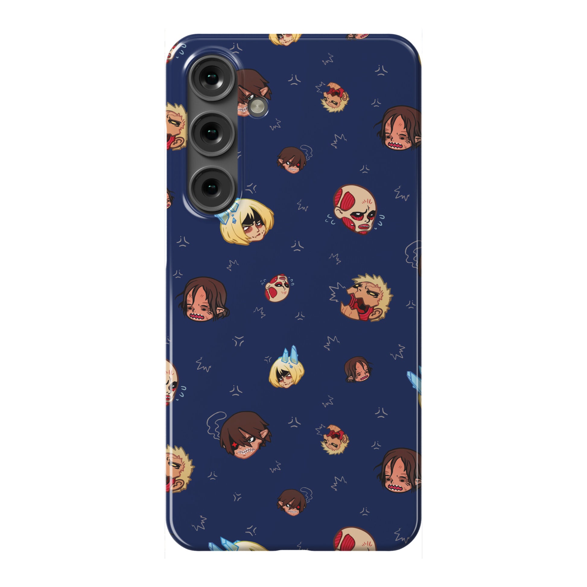 Attack on Titan Heads Phone Case