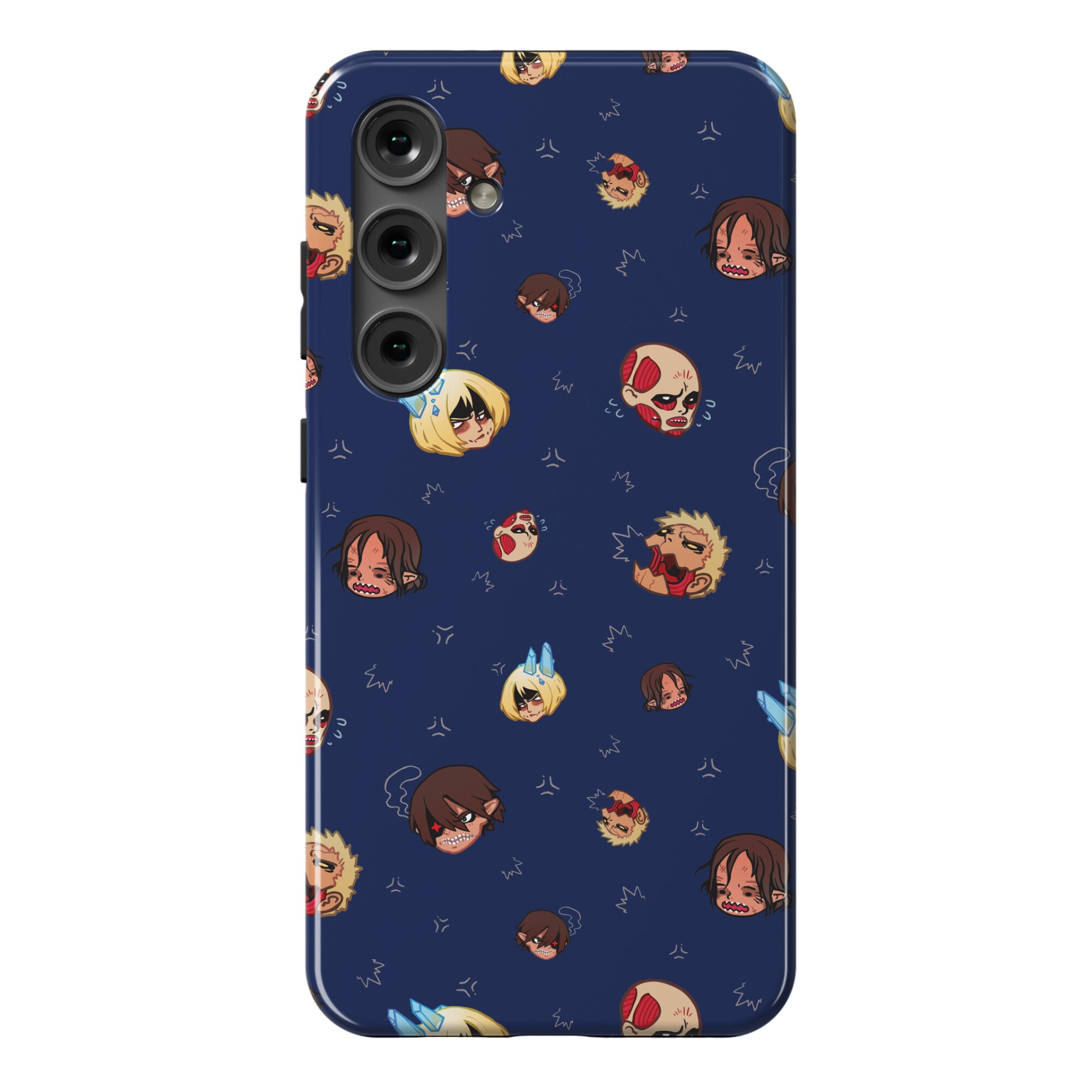 Attack on Titan Heads Phone Case