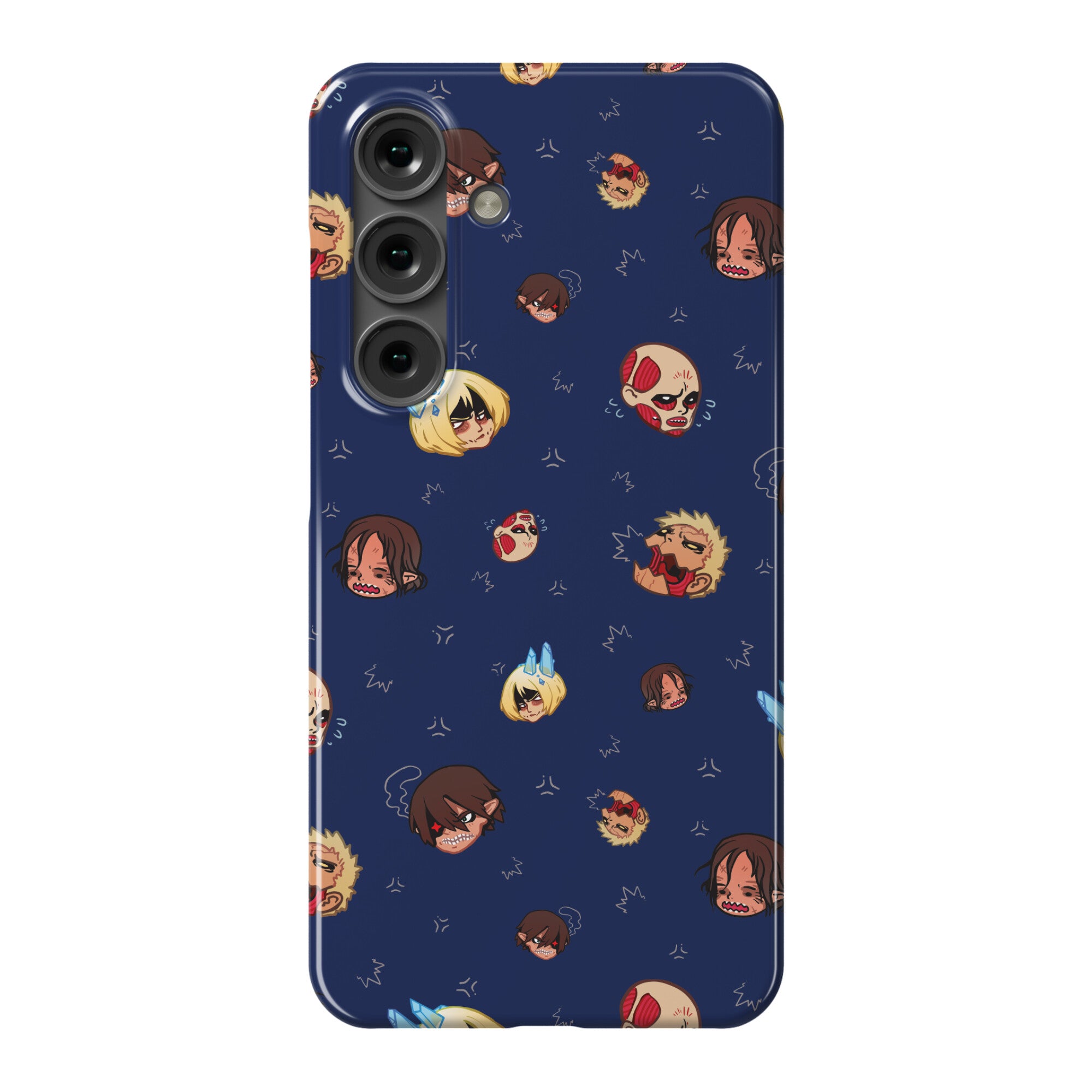Attack on Titan Heads Phone Case