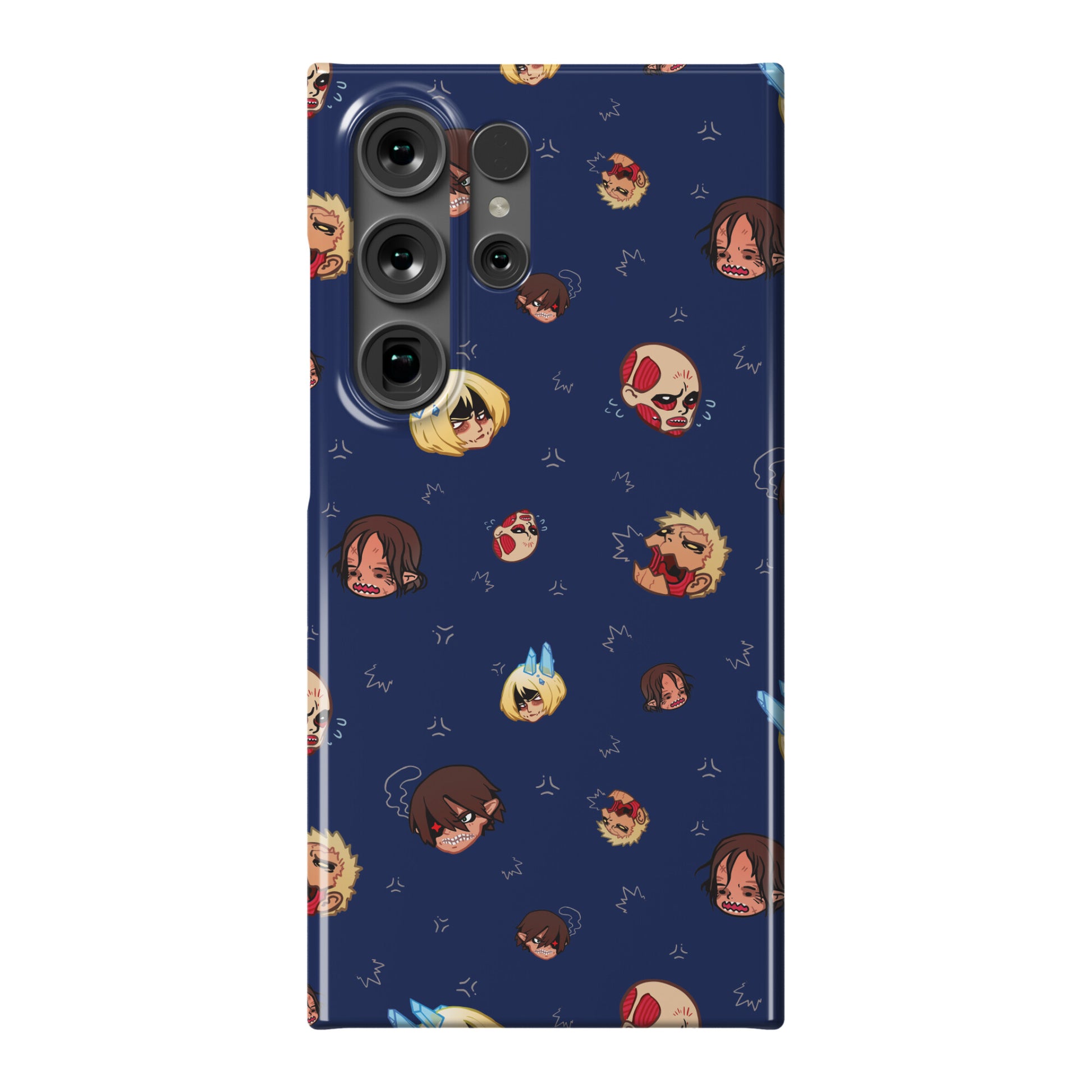 Attack on Titan Heads Phone Case