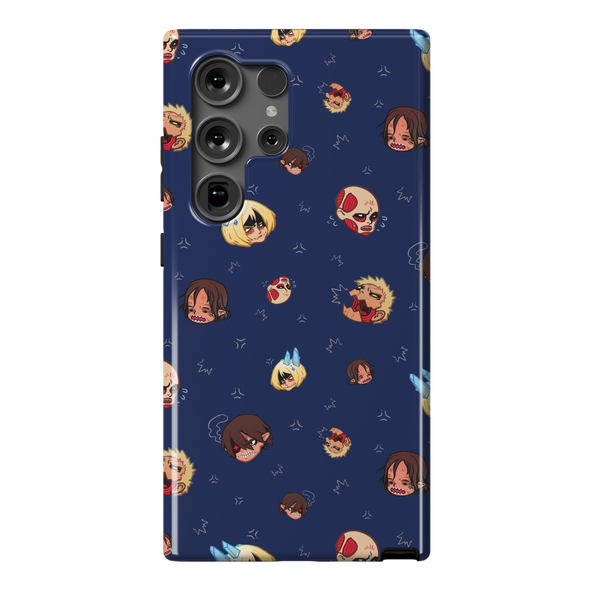 Attack on Titan Heads Phone Case