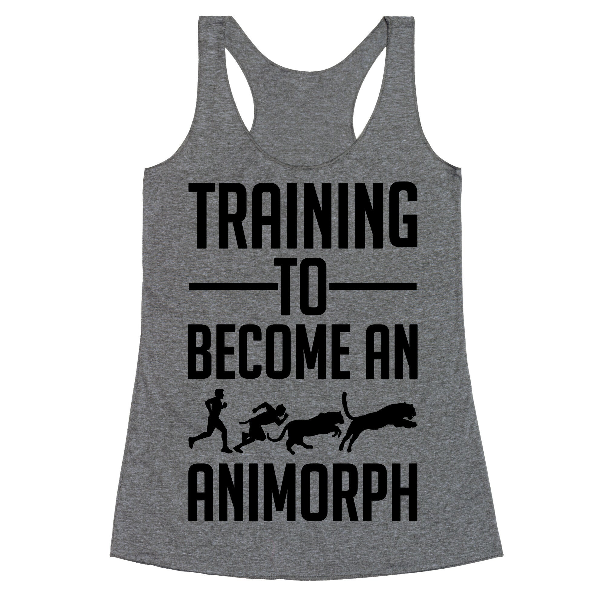 Training To Become An Animorph Racerback Tank