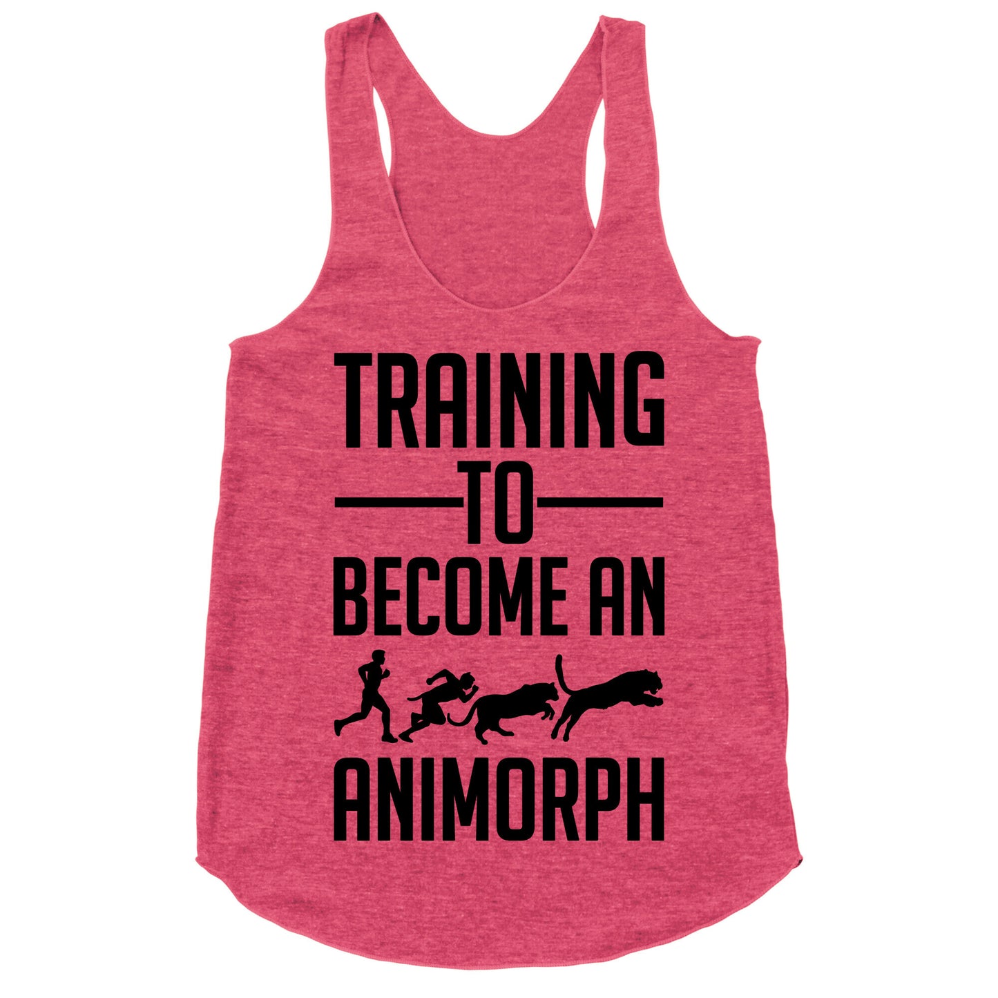 Training To Become An Animorph Racerback Tank