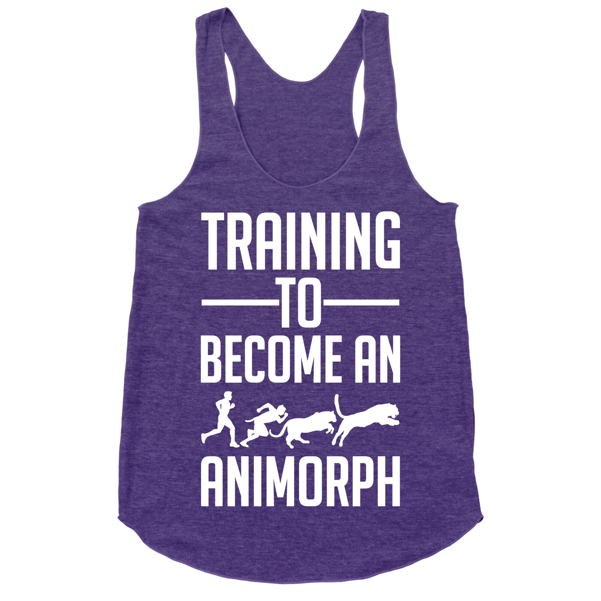Training To Become An Animorph Racerback Tank