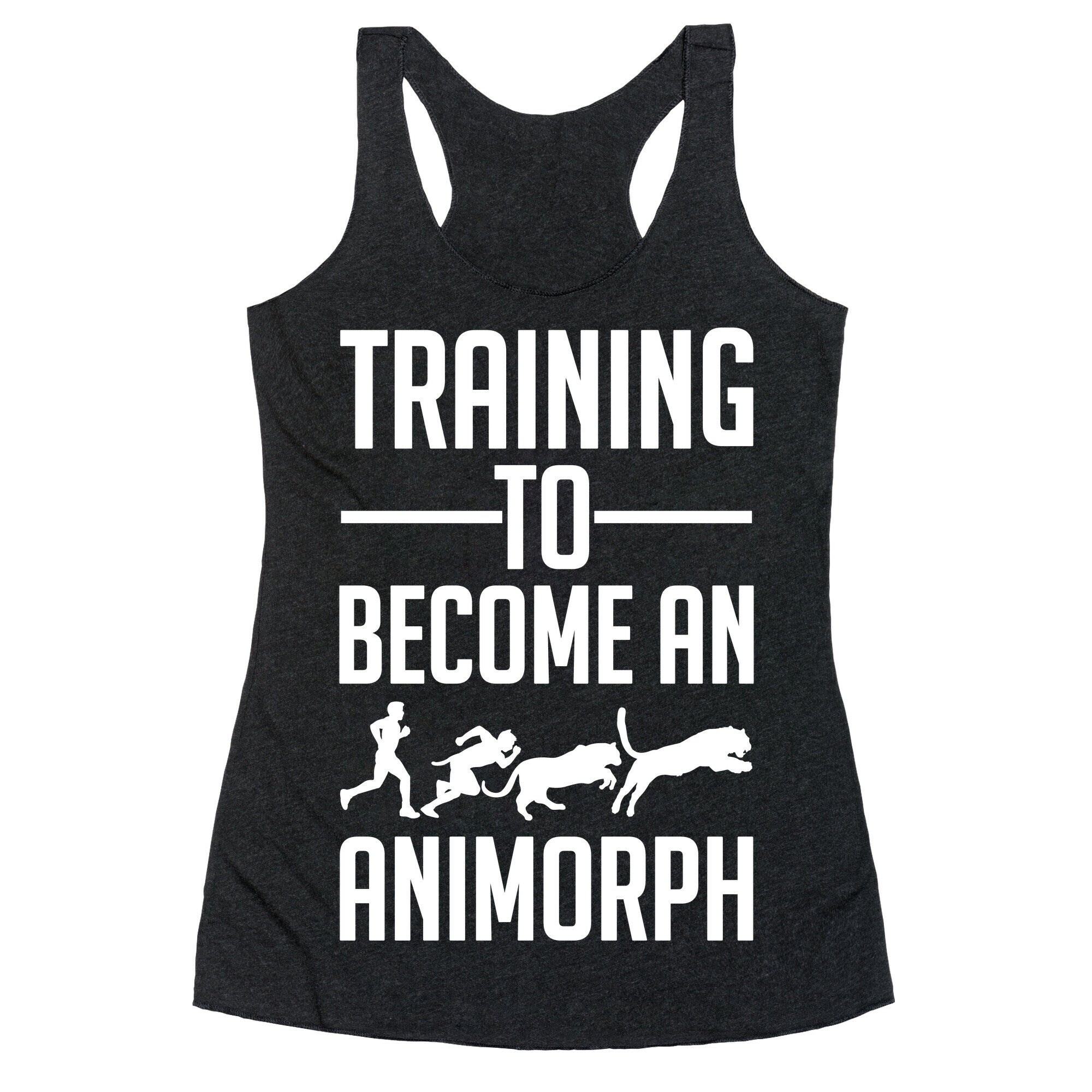 Training To Become An Animorph Racerback Tank