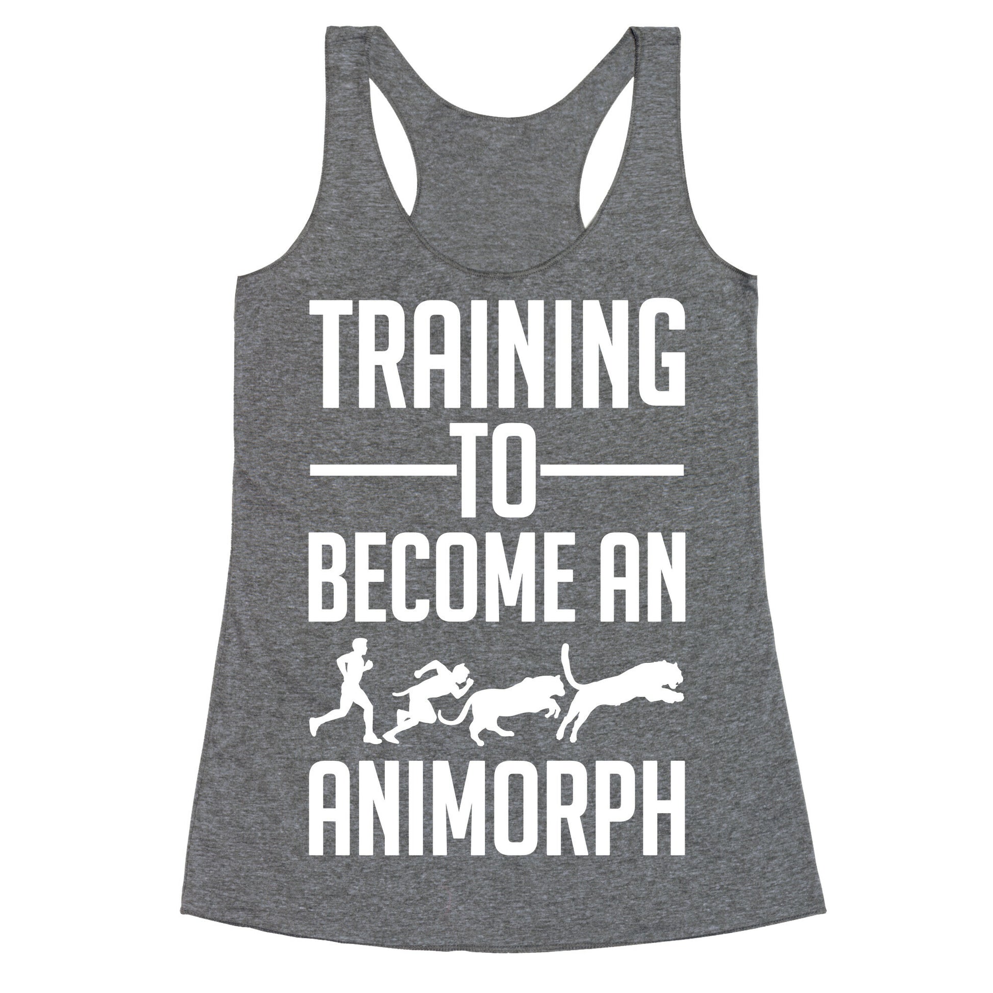 Training To Become An Animorph Racerback Tank