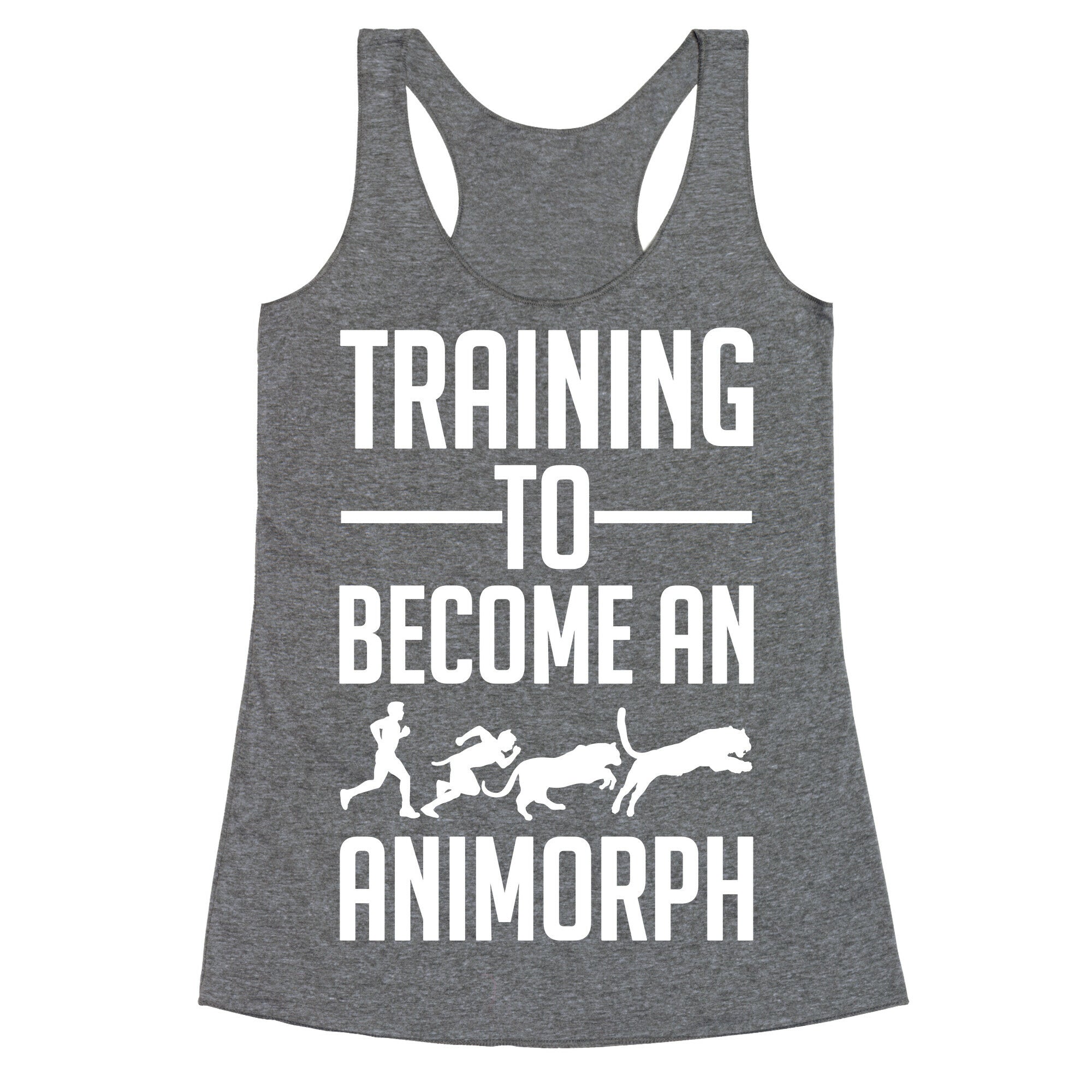 Training To Become An Animorph Racerback Tank