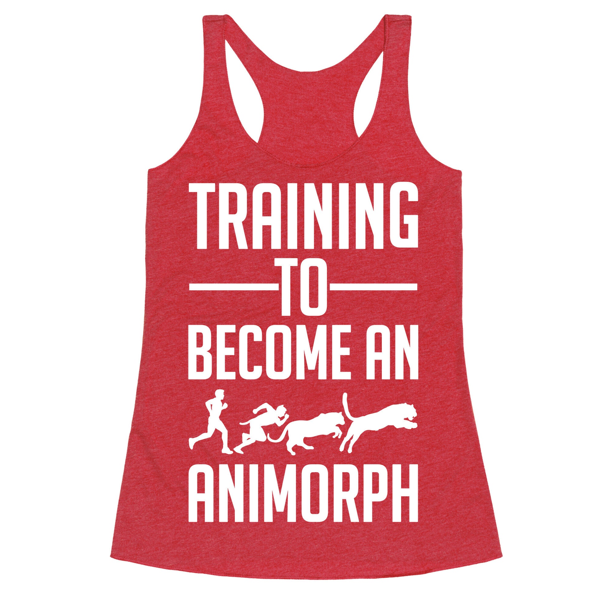 Training To Become An Animorph Racerback Tank