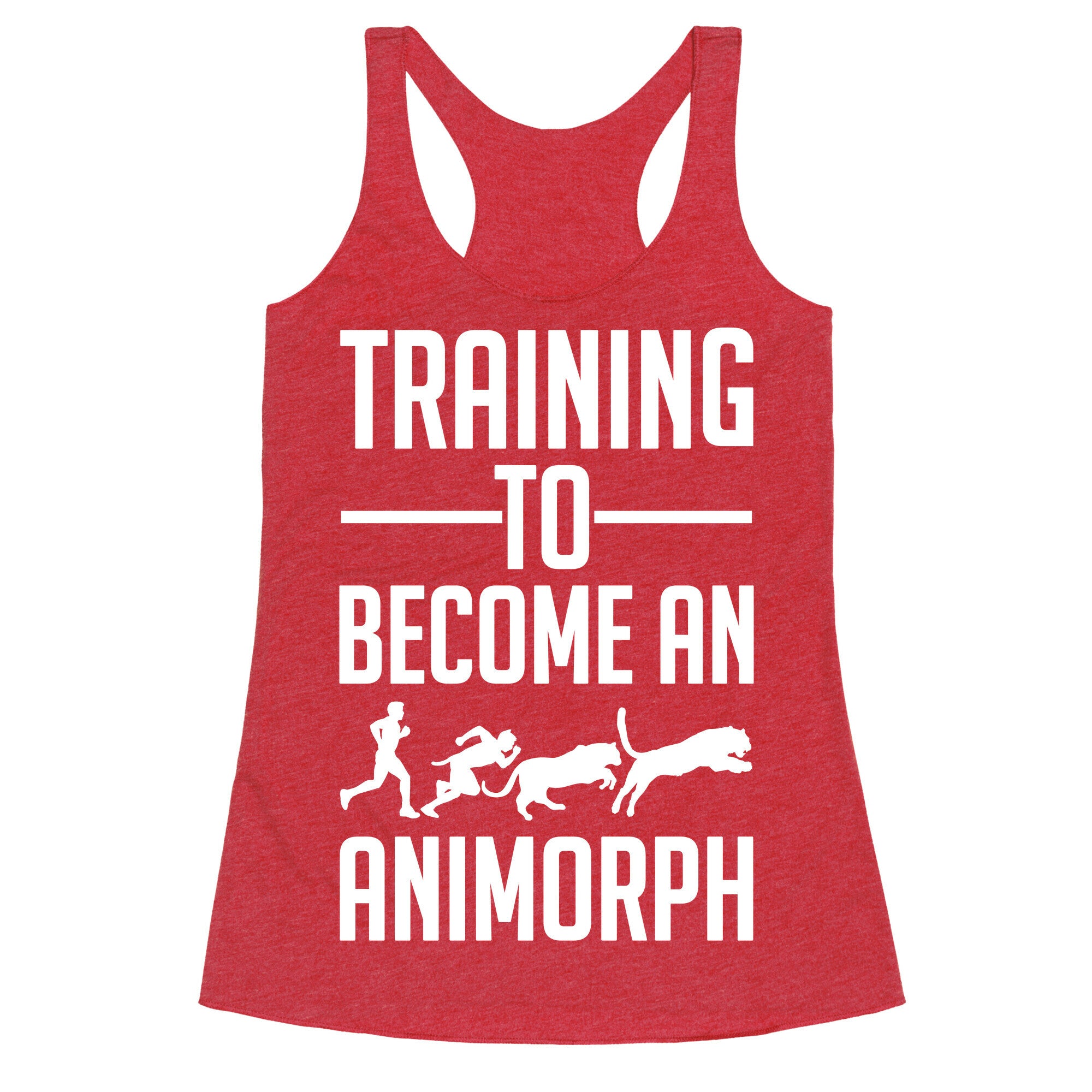 Training To Become An Animorph Racerback Tank