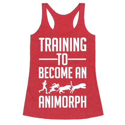 Training To Become An Animorph Racerback Tank