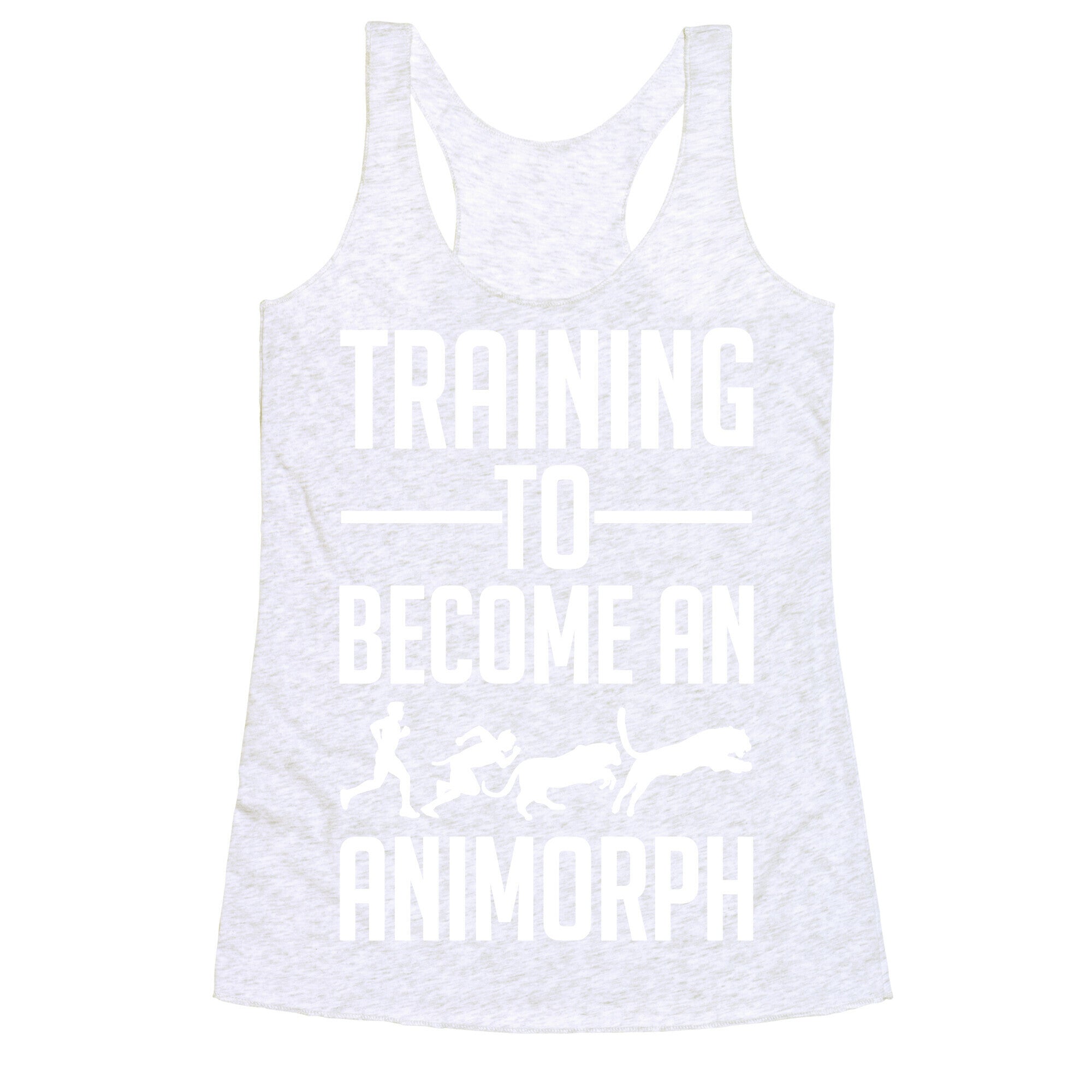 Training To Become An Animorph Racerback Tank