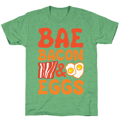 Bae Bacon and Eggs Unisex Triblend Tee