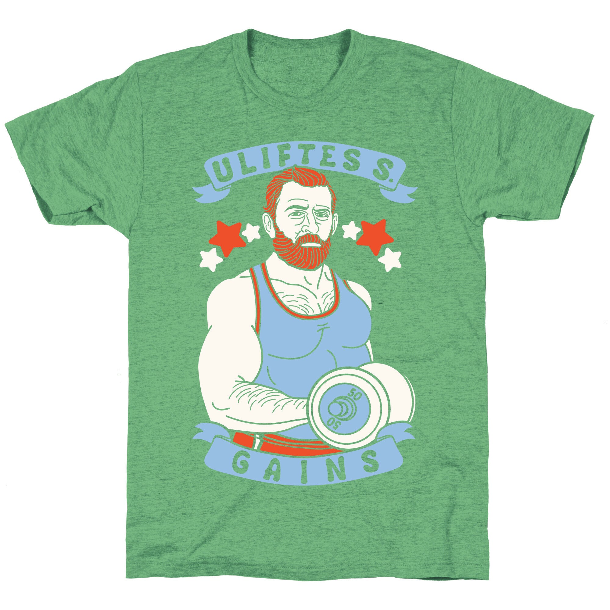 Uliftes S. Gains Unisex Triblend Tee