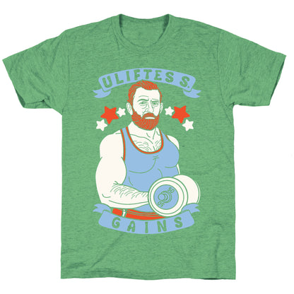 Uliftes S. Gains Unisex Triblend Tee
