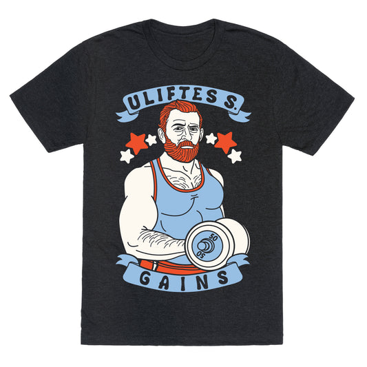 Uliftes S. Gains Unisex Triblend Tee