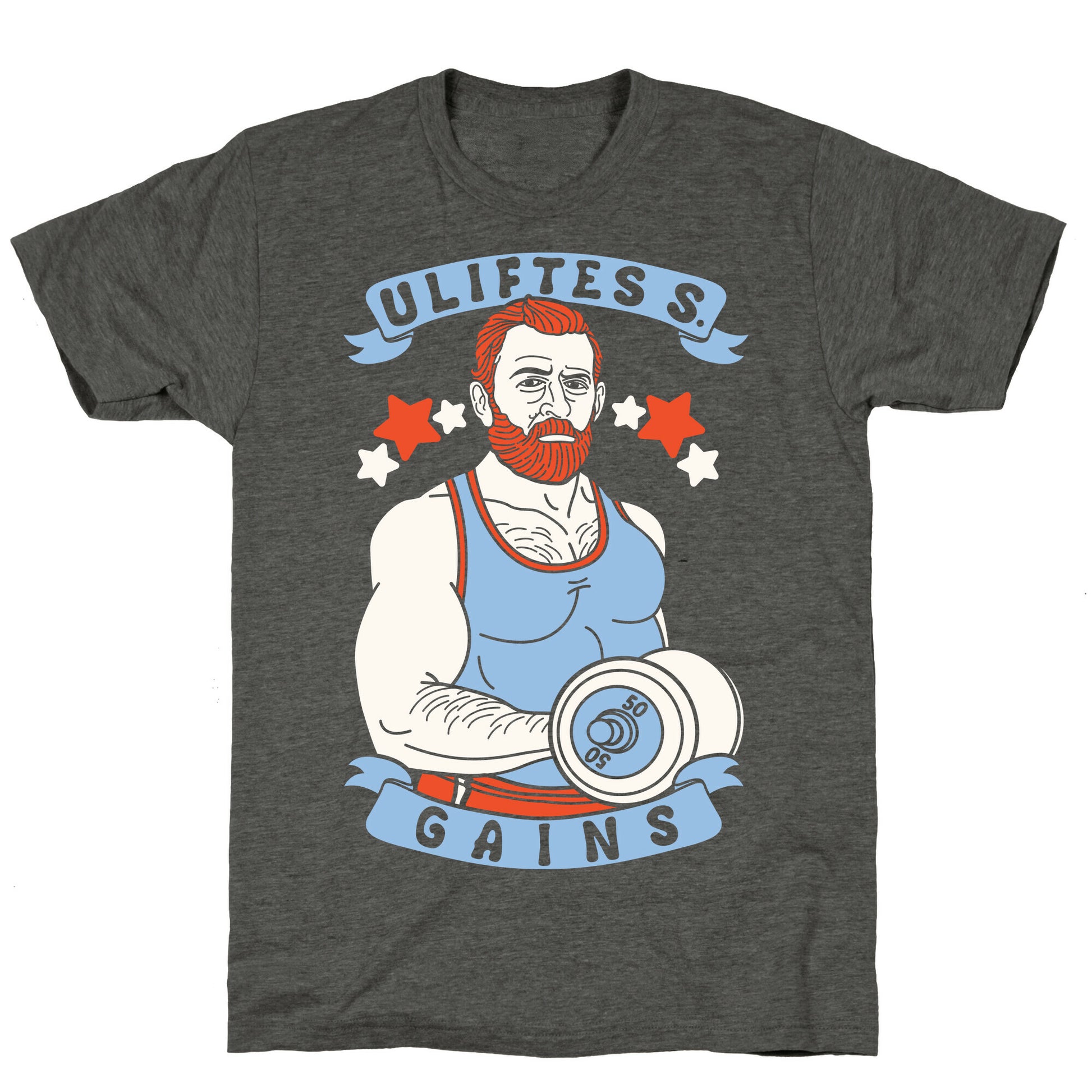 Uliftes S. Gains Unisex Triblend Tee