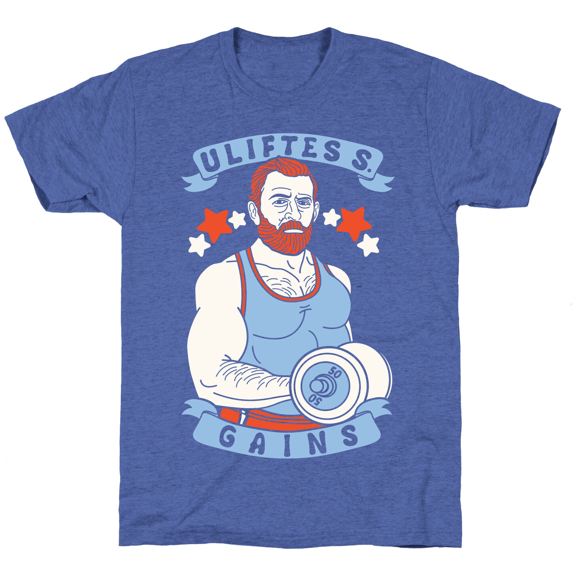 Uliftes S. Gains Unisex Triblend Tee