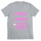 Single, Taken, Sailor Moon V-Neck