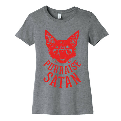 Purraise Satan Women's Cotton Tee
