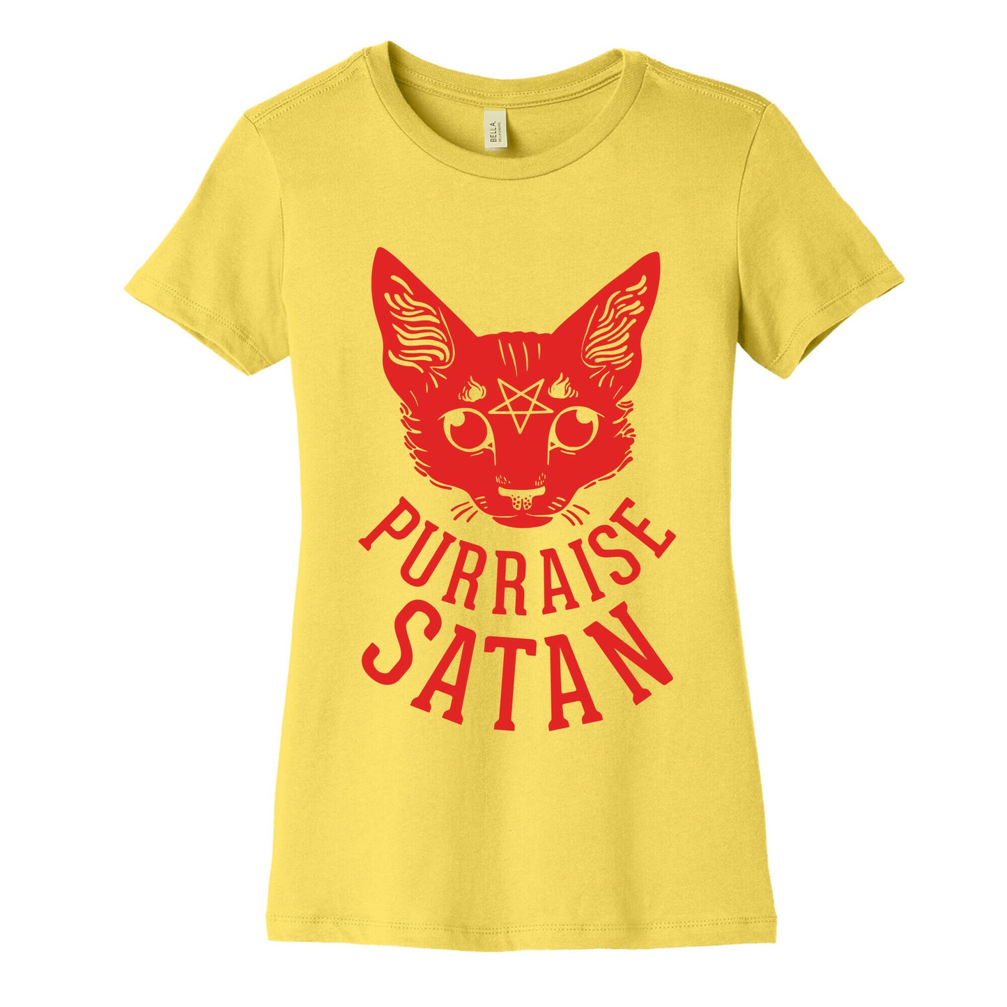 Purraise Satan Women's Cotton Tee