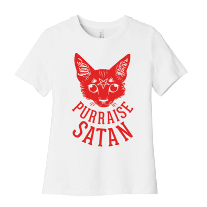 Purraise Satan Women's Cotton Tee