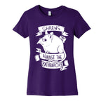 Shrews Against The Patriarchy Women's Cotton Tee