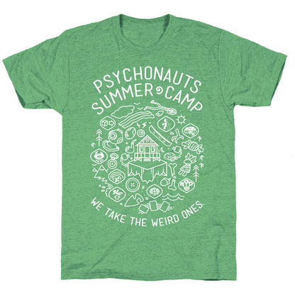 Psychonauts Summer Camp Unisex Triblend Tee