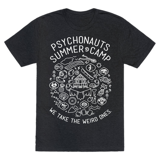 Psychonauts Summer Camp Unisex Triblend Tee
