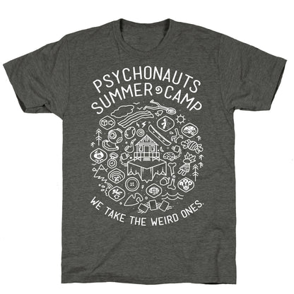 Psychonauts Summer Camp Unisex Triblend Tee