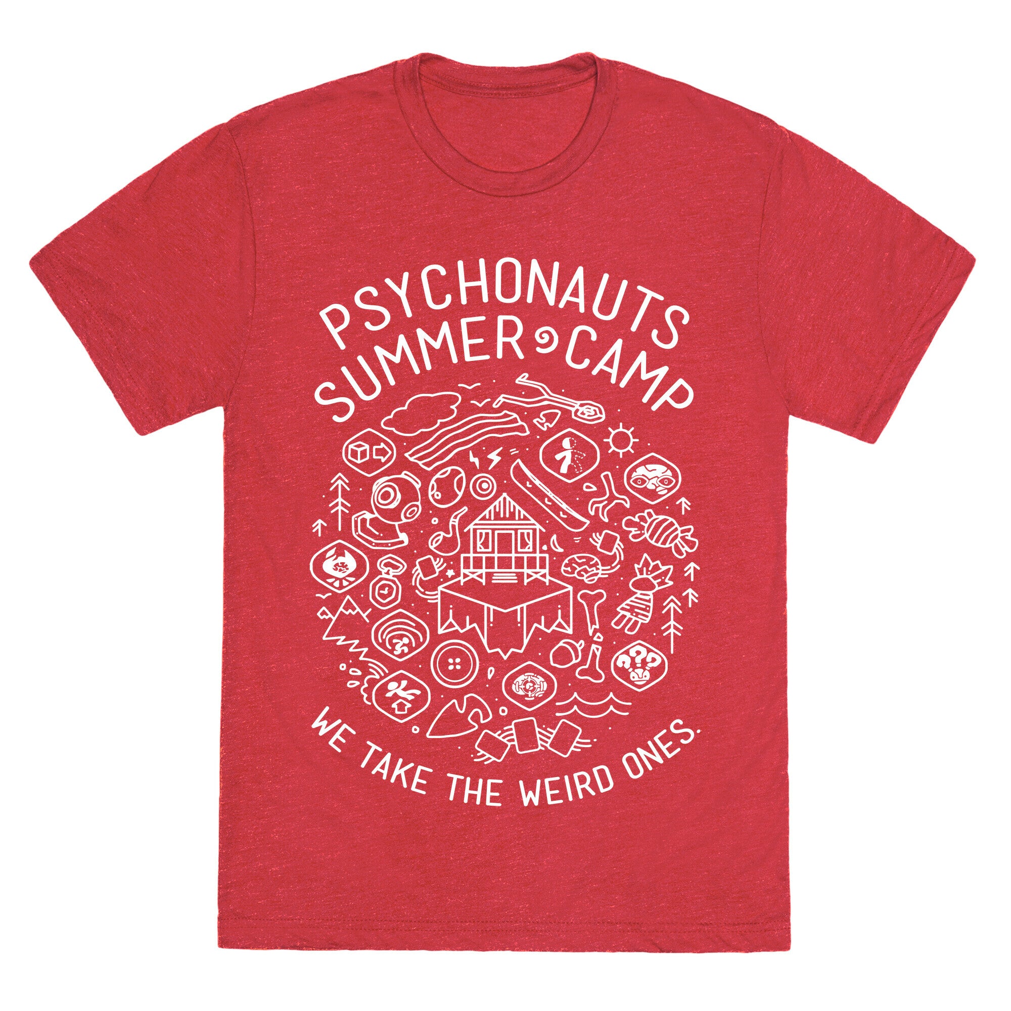 Psychonauts Summer Camp Unisex Triblend Tee