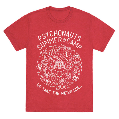 Psychonauts Summer Camp Unisex Triblend Tee