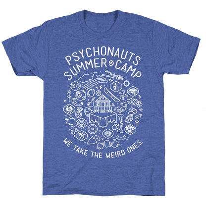 Psychonauts Summer Camp Unisex Triblend Tee