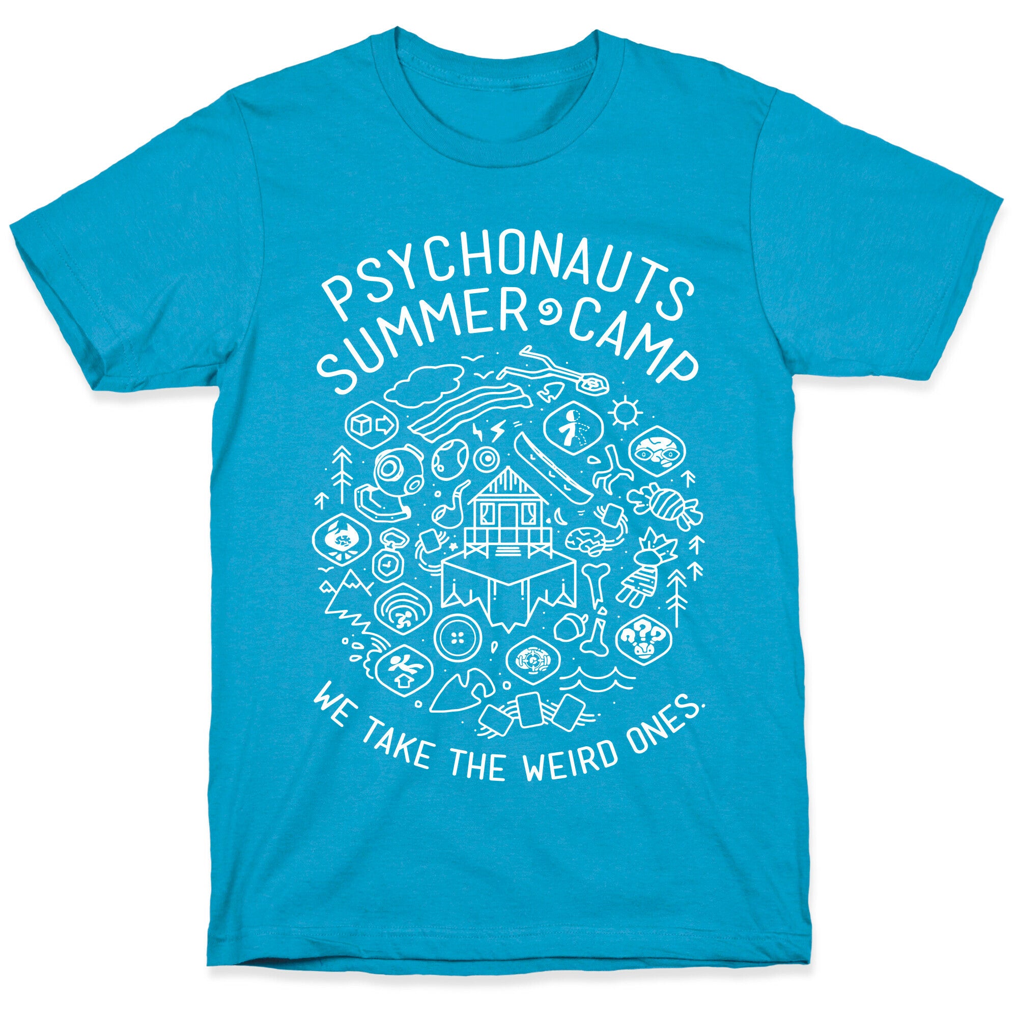 Psychonauts Summer Camp Unisex Triblend Tee