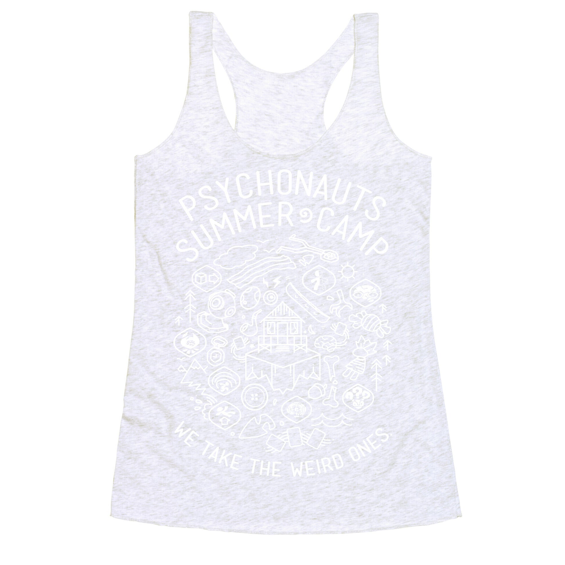 Psychonauts Summer Camp Racerback Tank