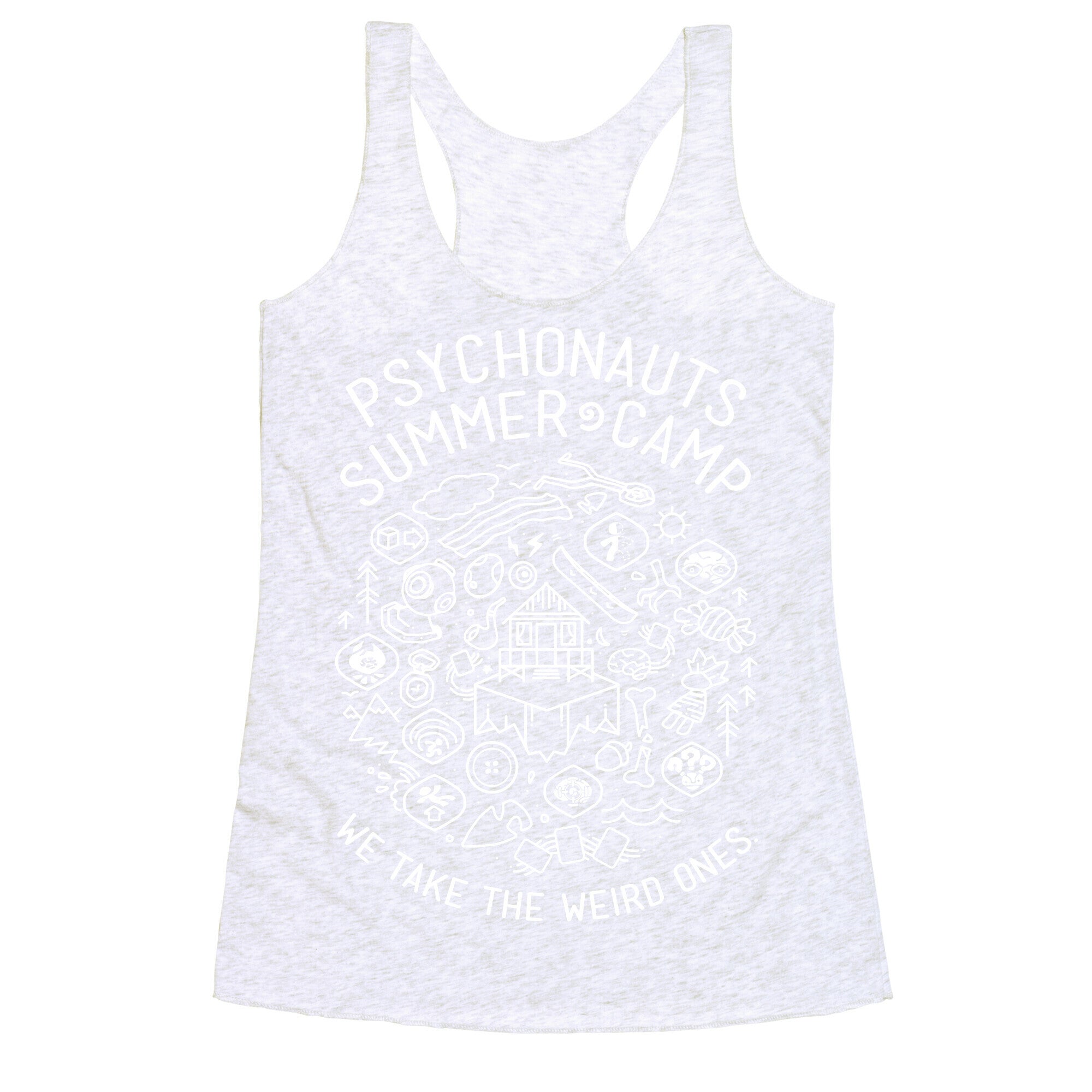 Psychonauts Summer Camp Racerback Tank