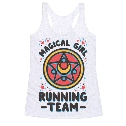 Magical Girl Running Team Racerback Tank
