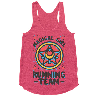 Magical Girl Running Team Racerback Tank