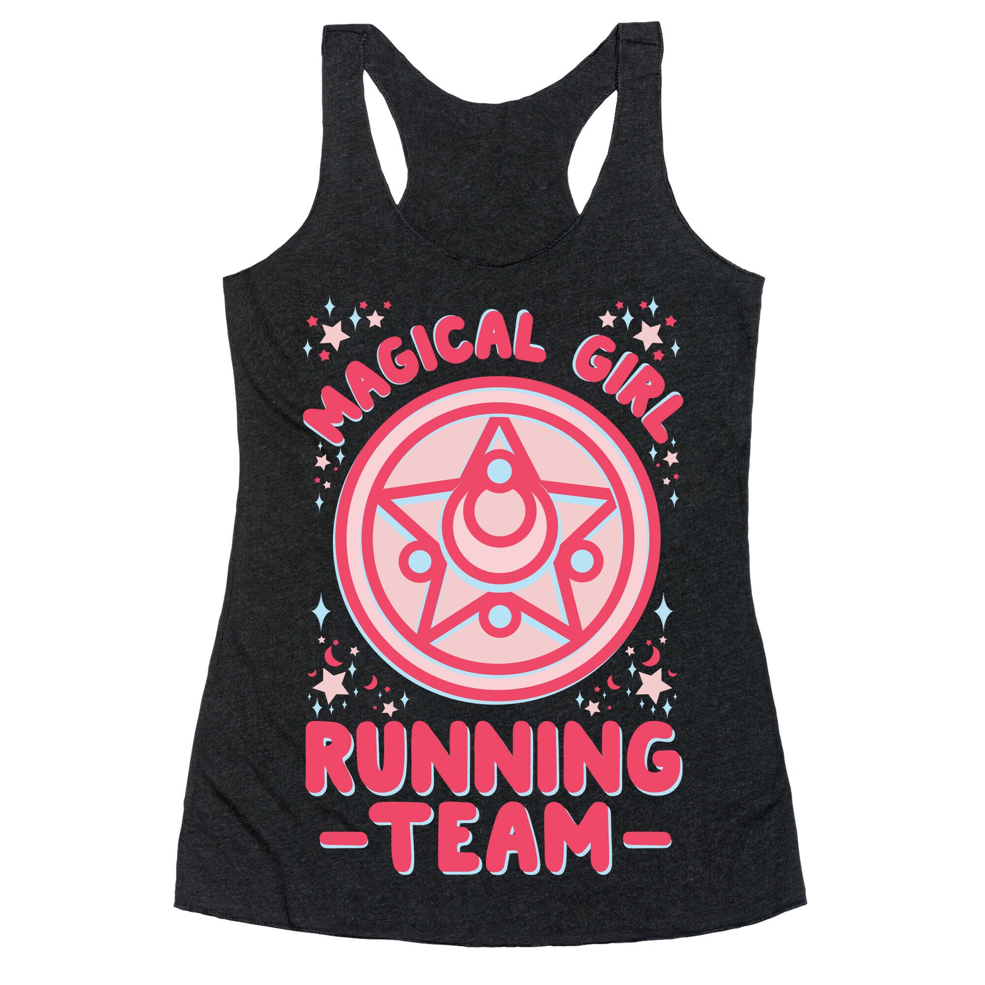 Magical Girl Running Team Racerback Tank