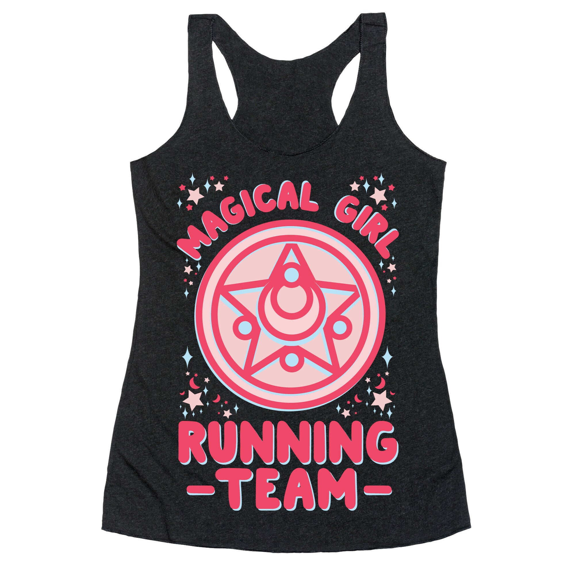 Magical Girl Running Team Racerback Tank